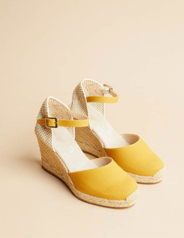 Espadrilles Toile Miel DOLCE VITA bride