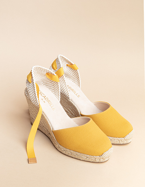 Espadrilles Toile Honey DOLCE VITA ribbon