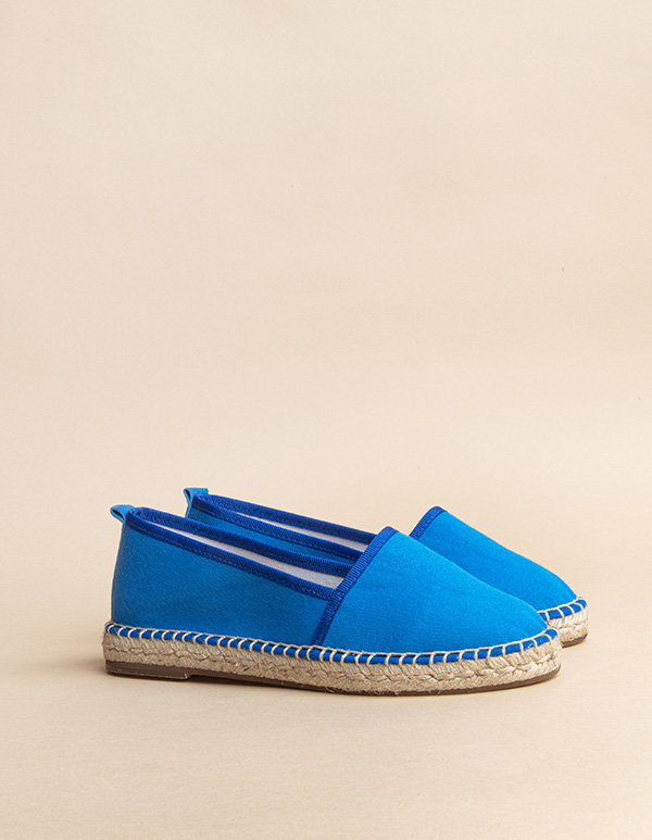 Espadrilles Toile Bleu roi SOCOA