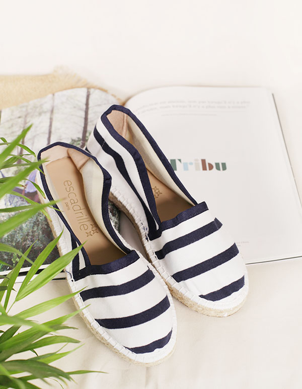 Espadrilles Toile Marine BRESTOISE