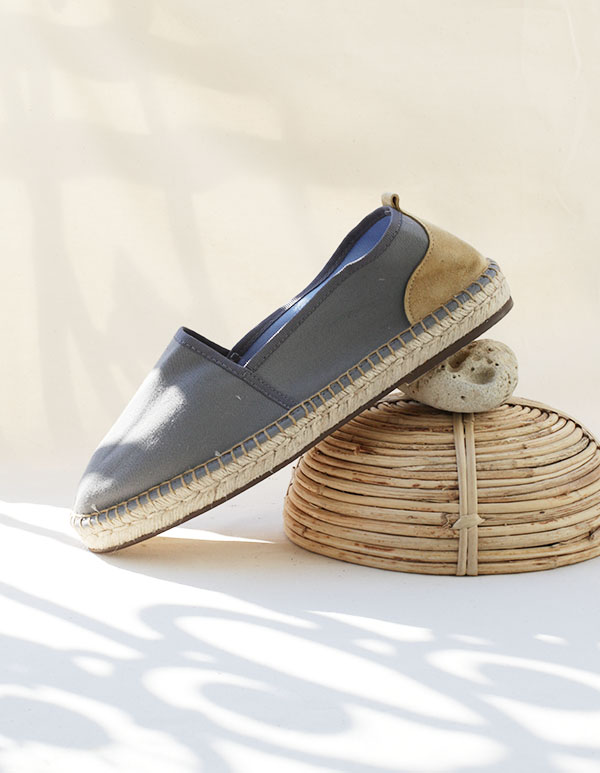 Espadrilles Toile Dark grey ILBARRITZ