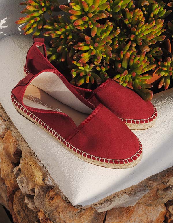 Espadrilles Toile Bordeaux SOCOA