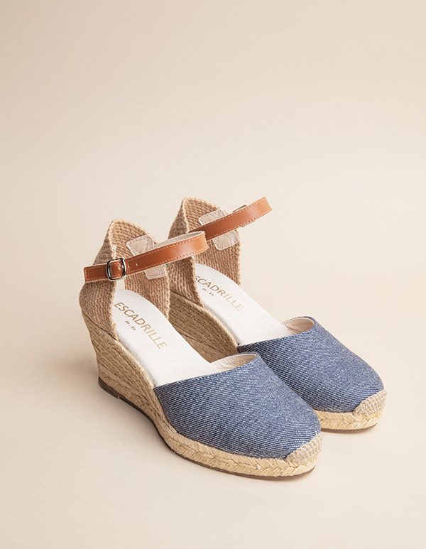 Espadrilles Toile Jean DOLCE VITA bride