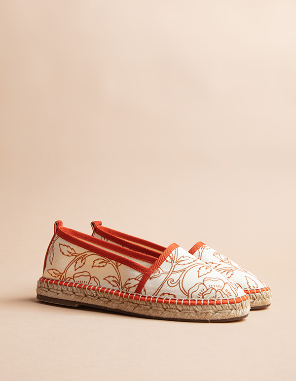 Espadrilles coton Terracotta UDAIPUR
