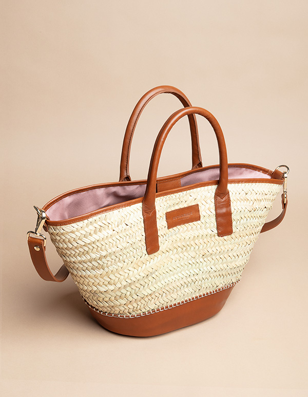 Espadrilles Osier Rose pâle PANIER