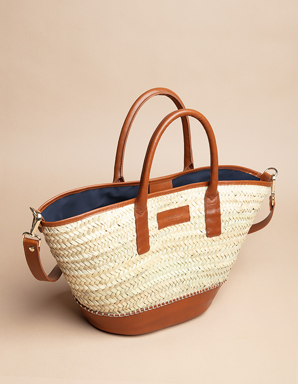 Espadrilles Osier Marine PANIER
