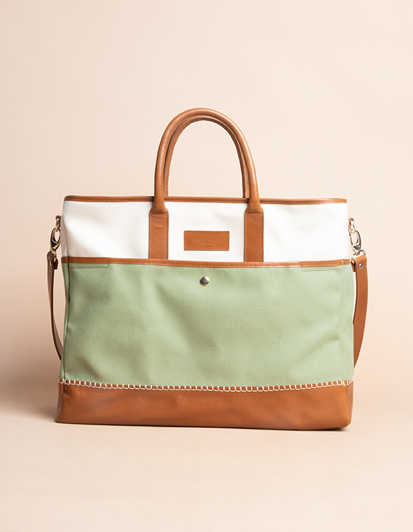 Espadrilles  Kaki Crème KHAKI CREAM WEEKENDER BAG