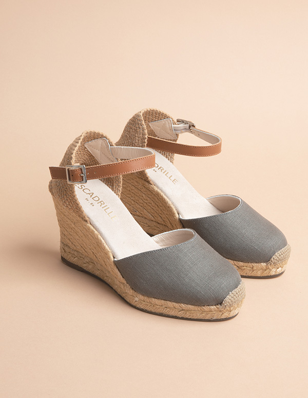 Espadrilles Toile Olive DOLCE VITA bride