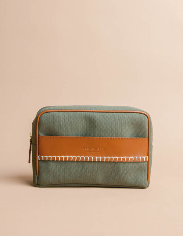 Espadrilles Toile Kaki Trousse Kaki